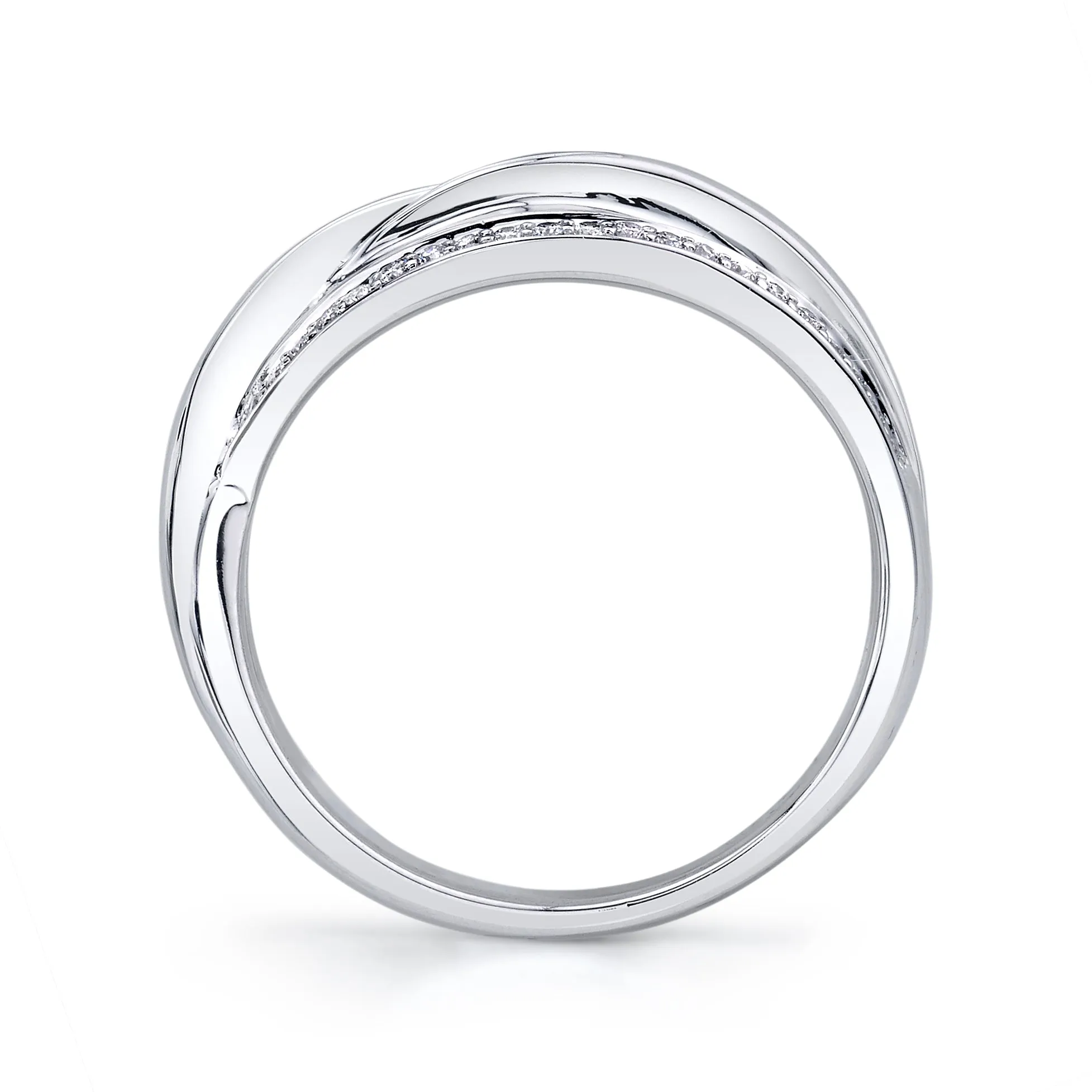 14K White Gold Fashion Diamond Ring