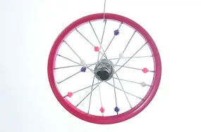 14" BIKE PINK WHEEL FOR RALEIGH MOLLY 14” SUIT OTHER 14” CHILDRENS CYCLES