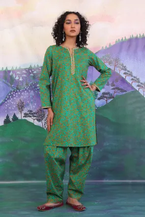 2- Piece Gulab Sitaab