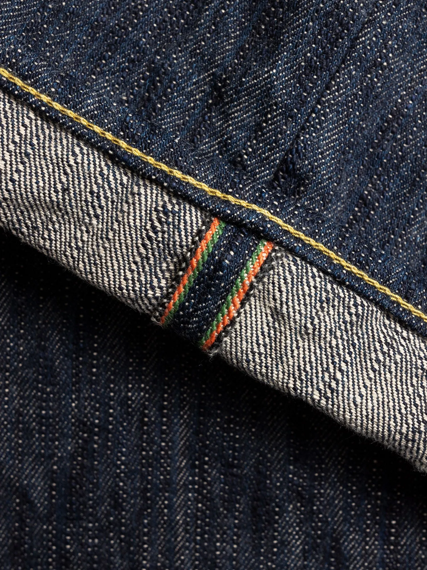 245-NIKHN "Natural Indigo Kihannen" 18oz Selvedge Denim - Regular Straight Fit