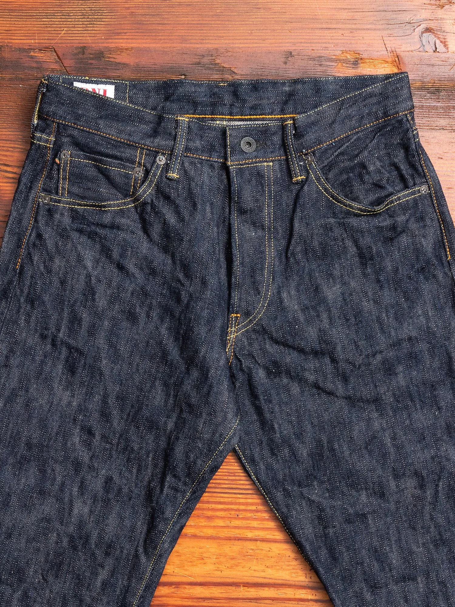 245-NIKHN "Natural Indigo Kihannen" 18oz Selvedge Denim - Regular Straight Fit