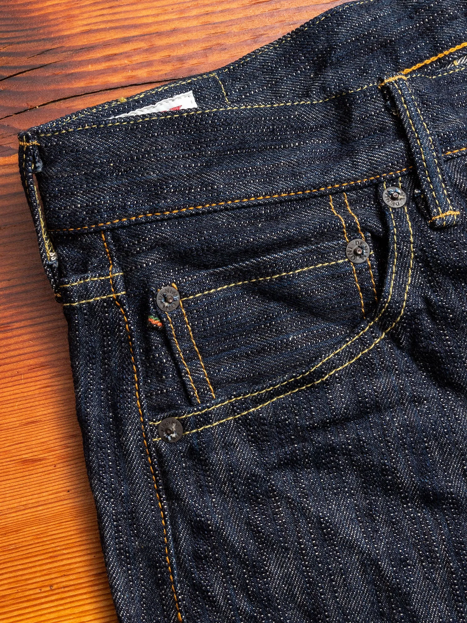 245-NIKHN "Natural Indigo Kihannen" 18oz Selvedge Denim - Regular Straight Fit