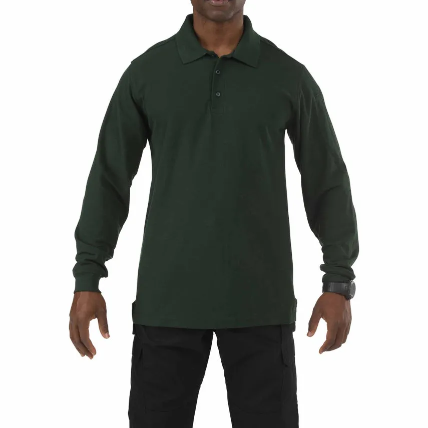 5.11 Mens Utility Long Sleeve Polo Shirt - Size 3XL