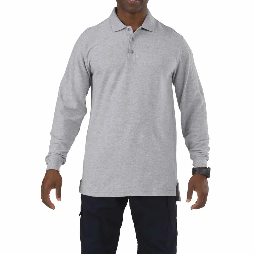 5.11 Mens Utility Long Sleeve Polo Shirt - Size 3XL