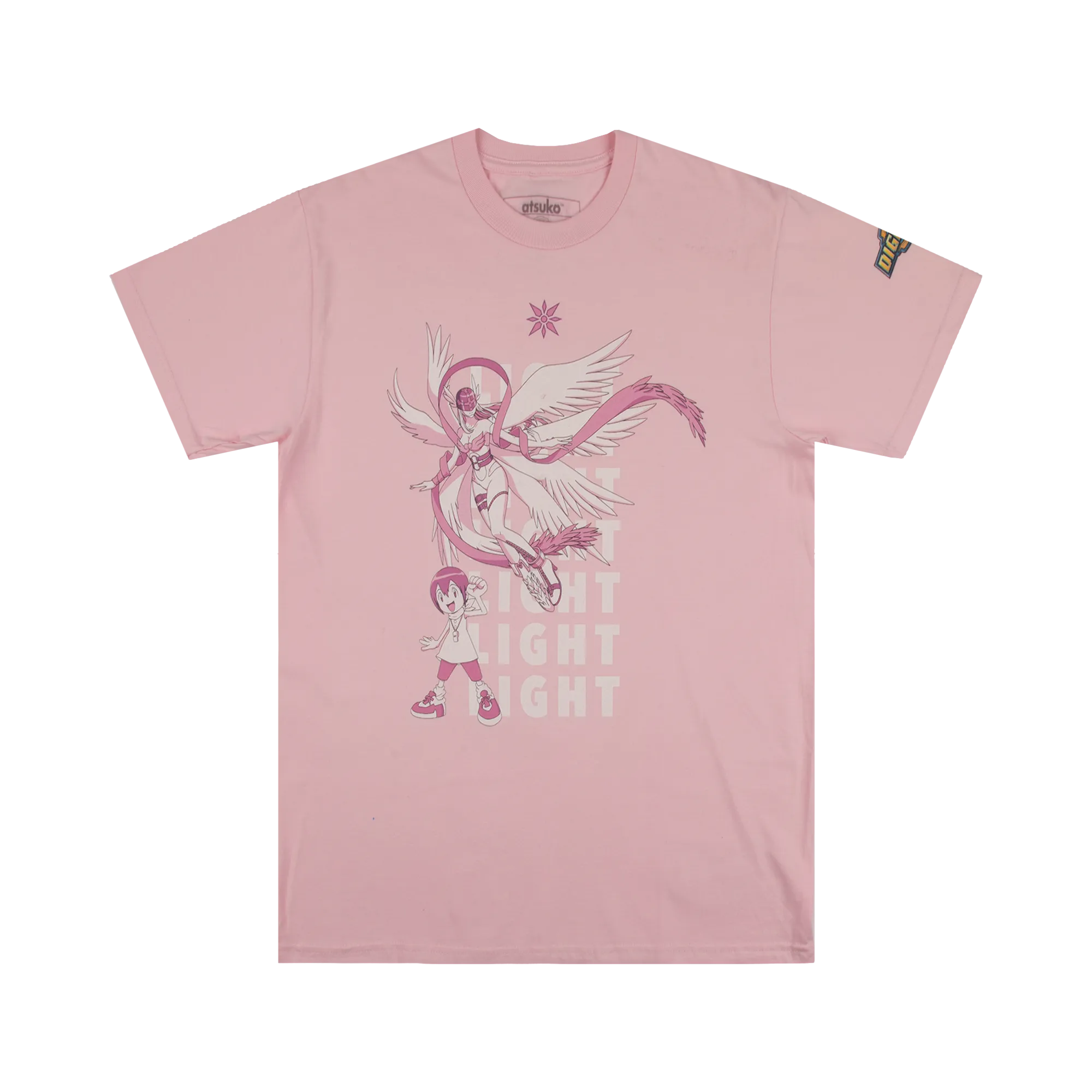 Angewomon & Kari Light Pink Tee