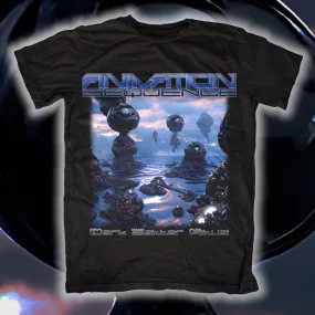 Animation Sequence "Dark Matter Blue" T-Shirt