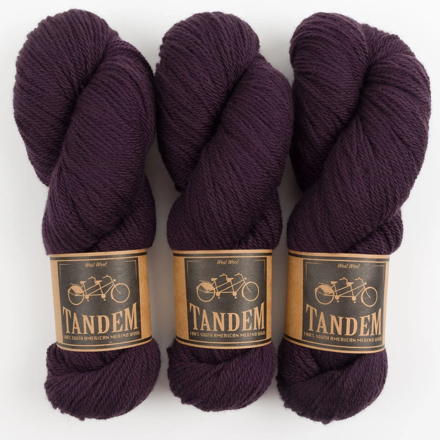 BILLOWING BRAID SOCKS - AUBERGINE