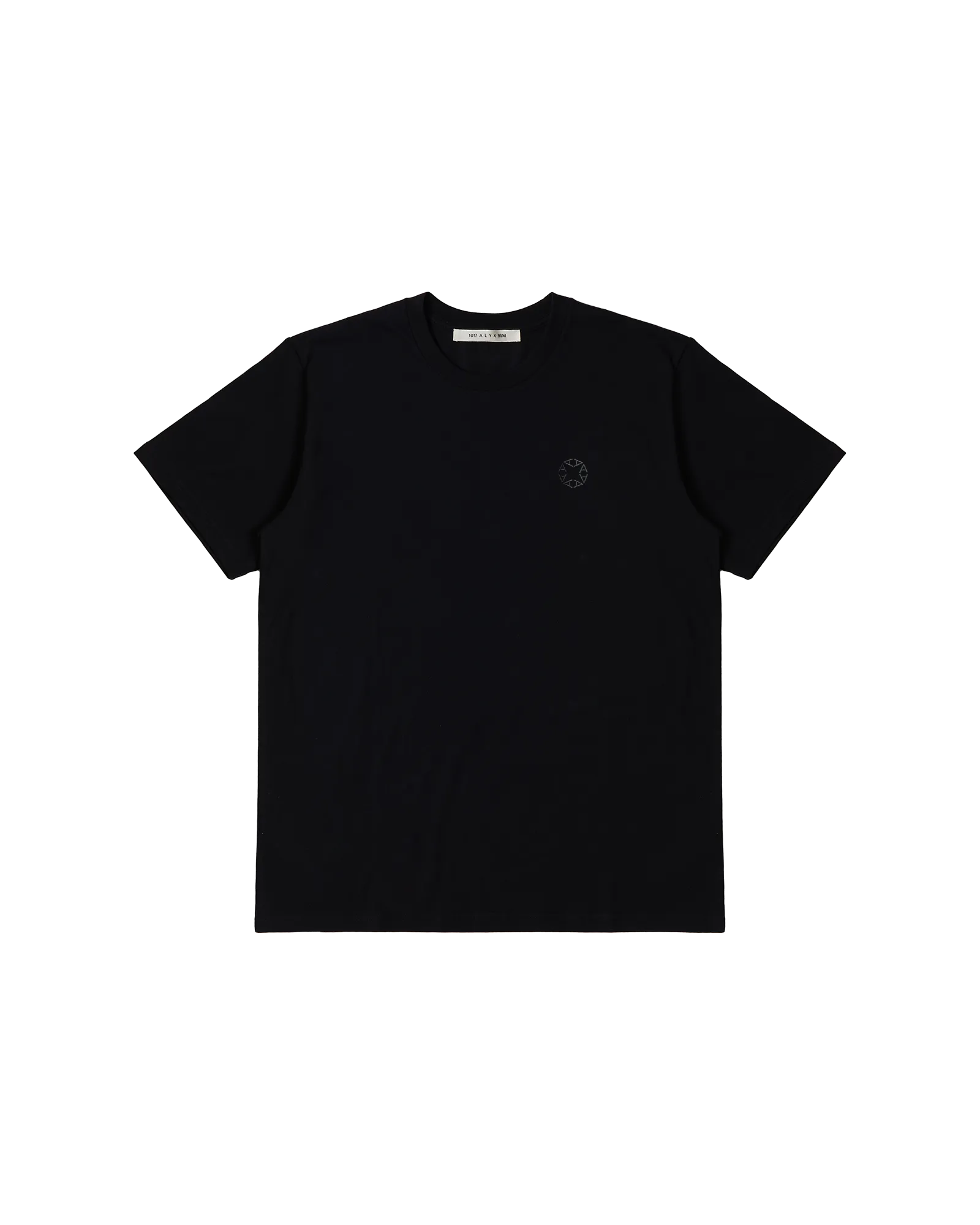 BLACK CREW NECK T-SHIRT