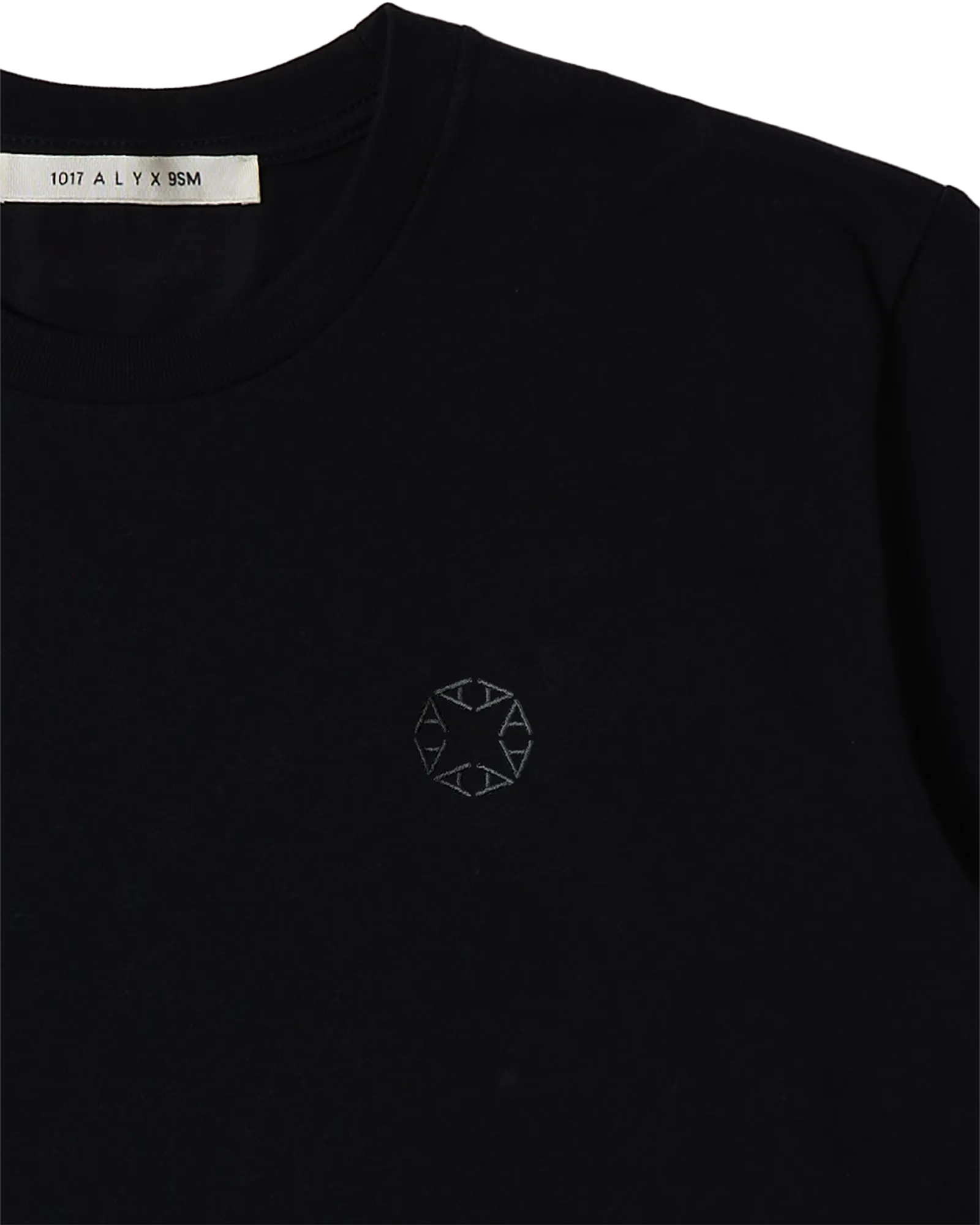 BLACK CREW NECK T-SHIRT