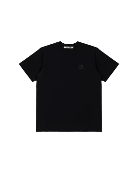 BLACK CREW NECK T-SHIRT