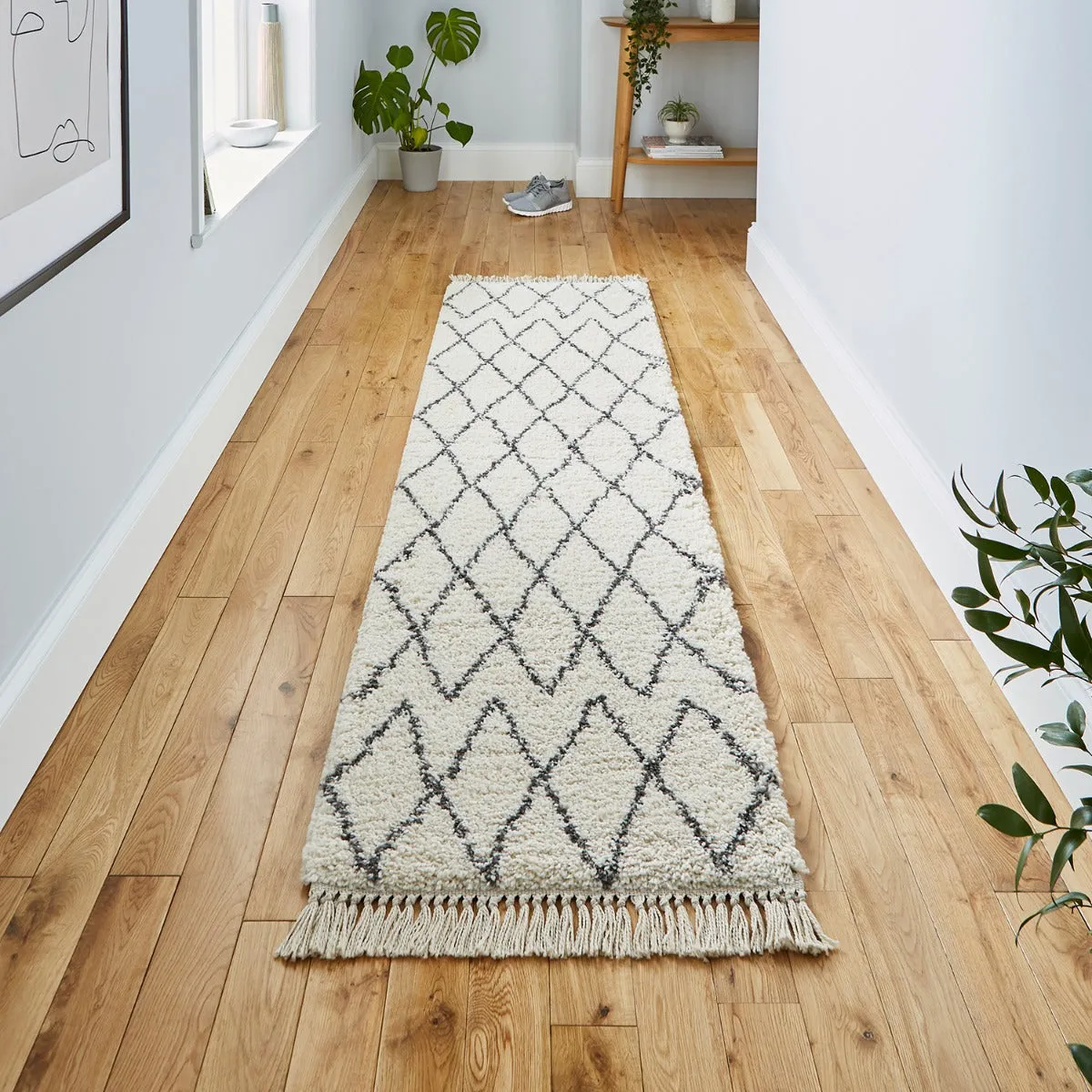 Boho Cream Runner (60cm x 230cm)