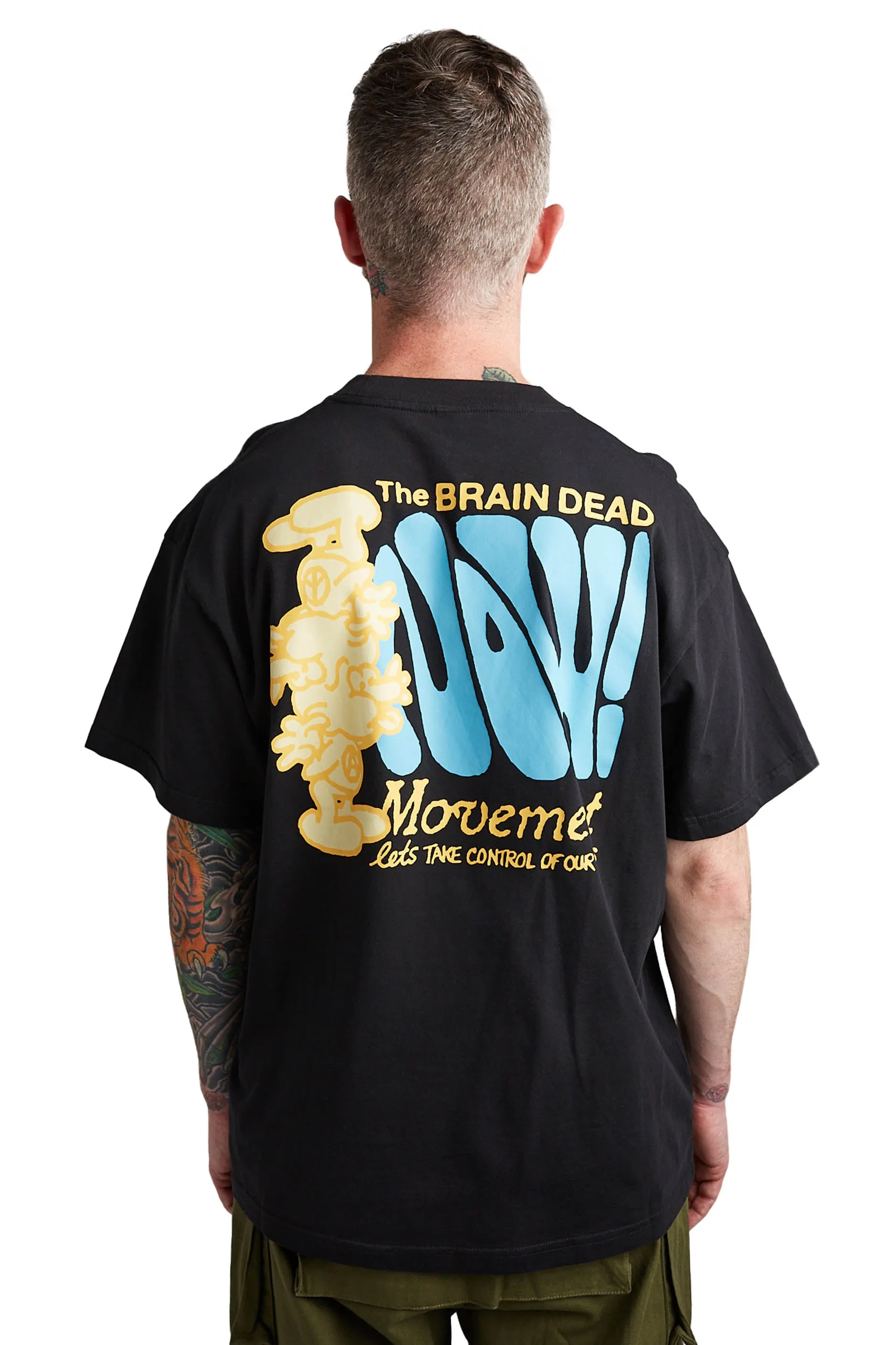 Brain Dead The Now Movement Tee 'Black'