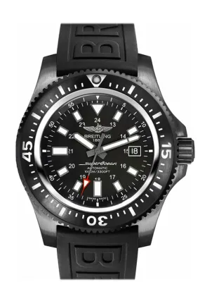 Breitling Superocean 44mm Special Black Rubber M1739313 BE93