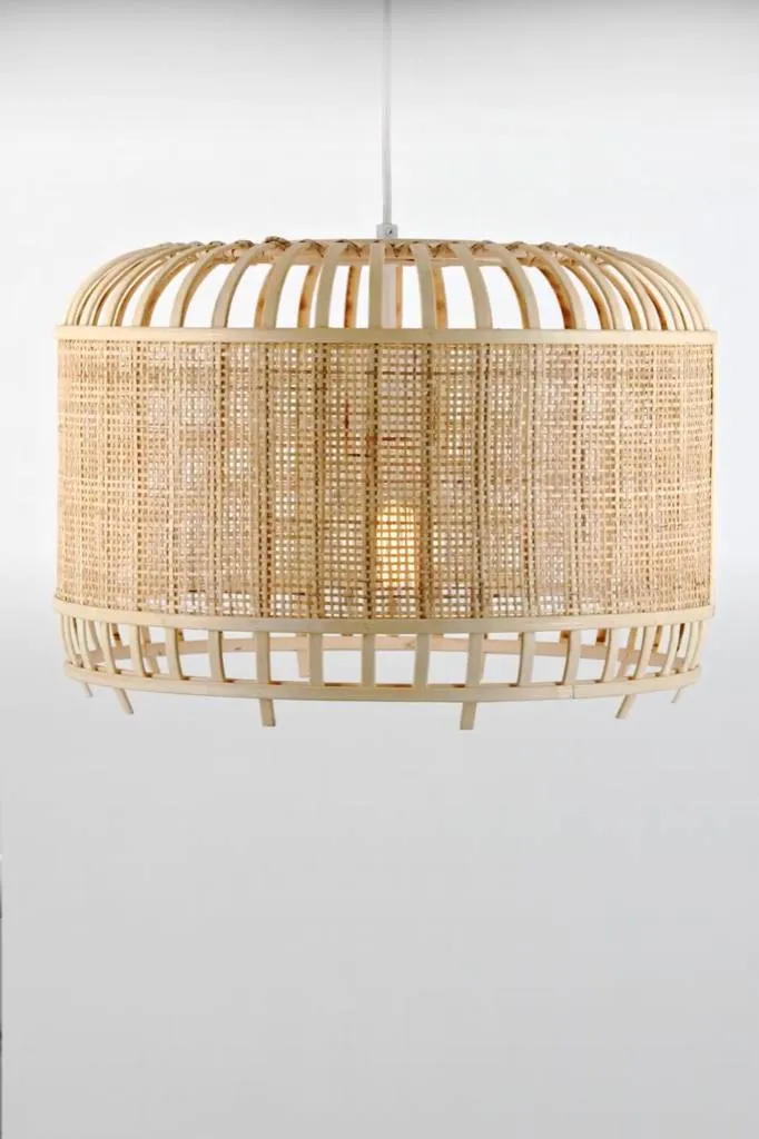 Bribie Rattan Pendant Light