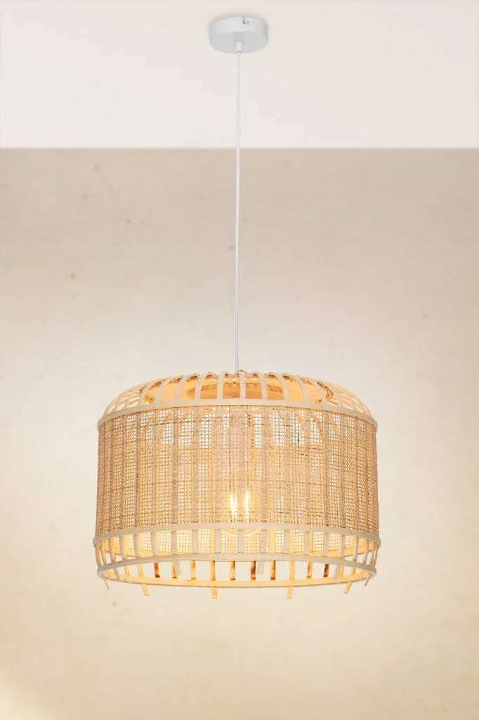 Bribie Rattan Pendant Light