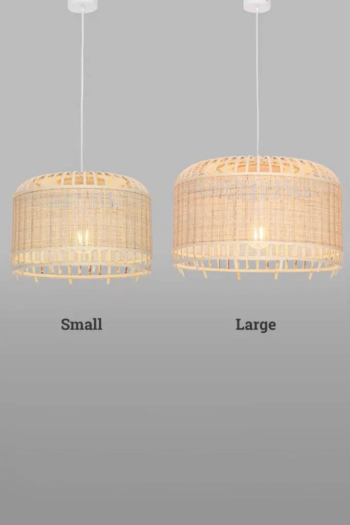 Bribie Rattan Pendant Light