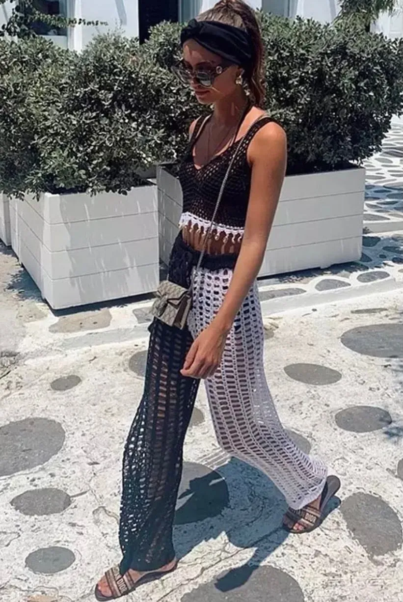 CABO CROCHET PANT SET