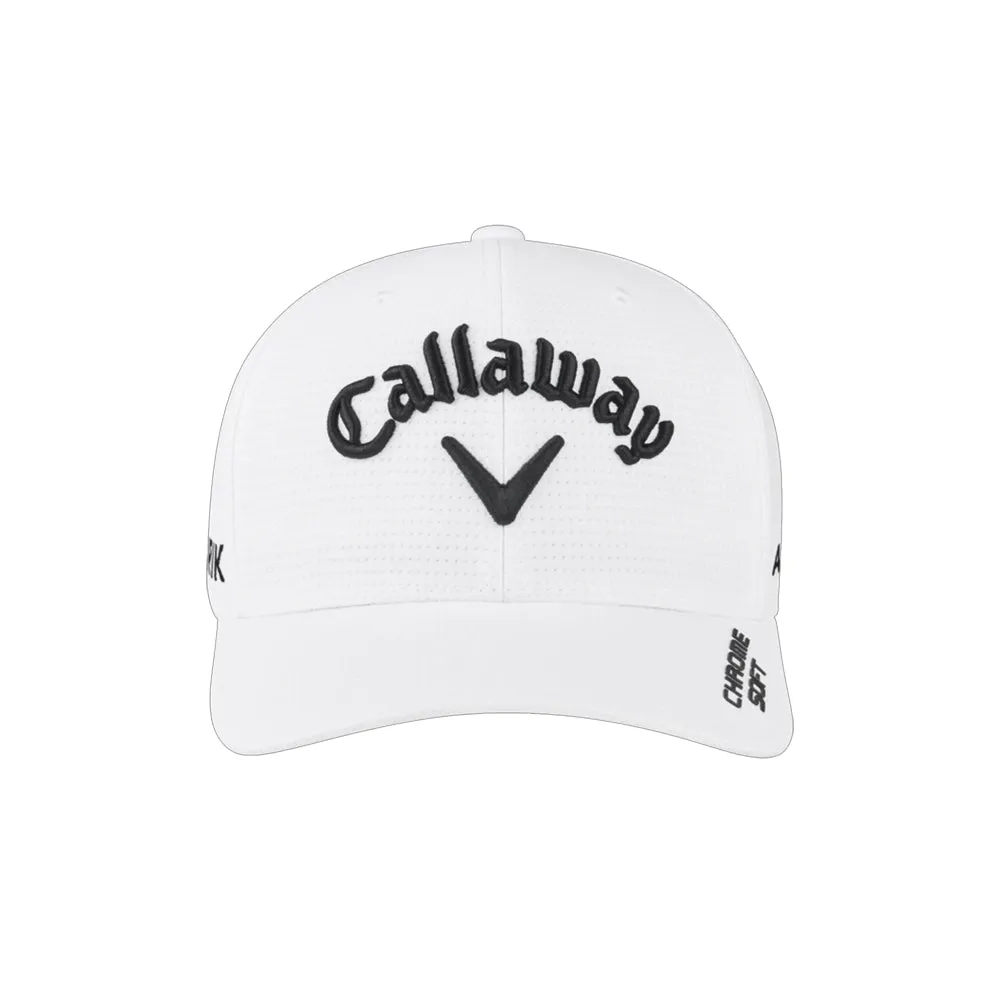 Callaway Tour Authentic FlexFit White Mens Hat