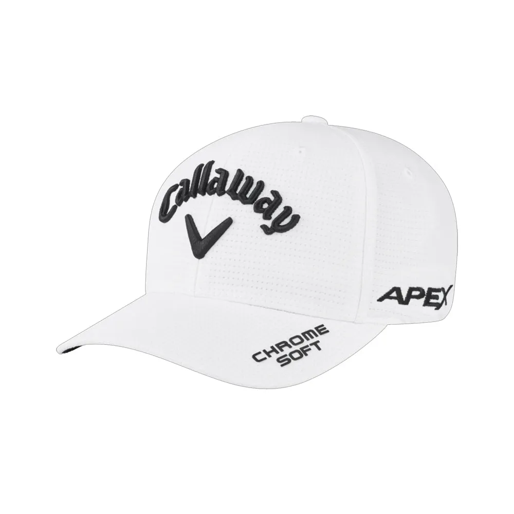 Callaway Tour Authentic FlexFit White Mens Hat