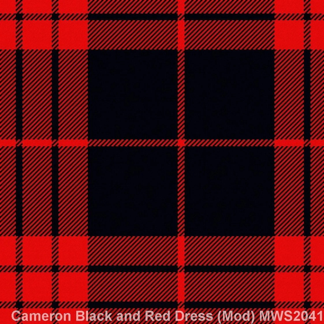 Cameron Black and Red Dress Modern