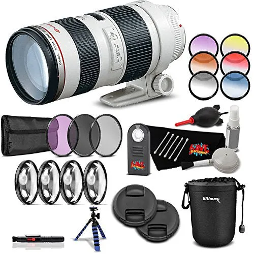 Canon EF 70-200mm f/2.8L USM Lens Professional Kit International Model