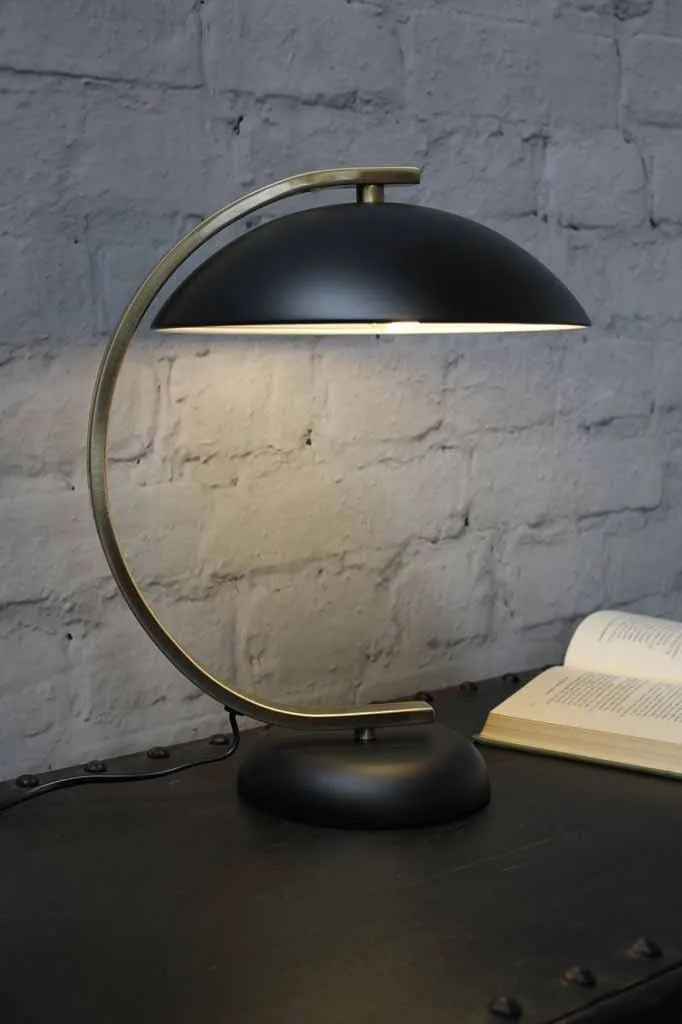 Charleston Black Table Lamp