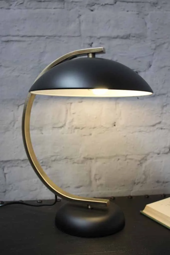 Charleston Black Table Lamp