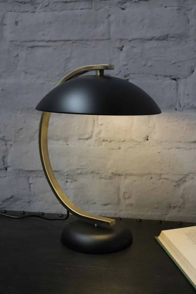 Charleston Black Table Lamp