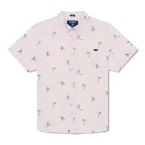 Chubbies Mens The Parrot Party Short Sleeve Button Down Shirt