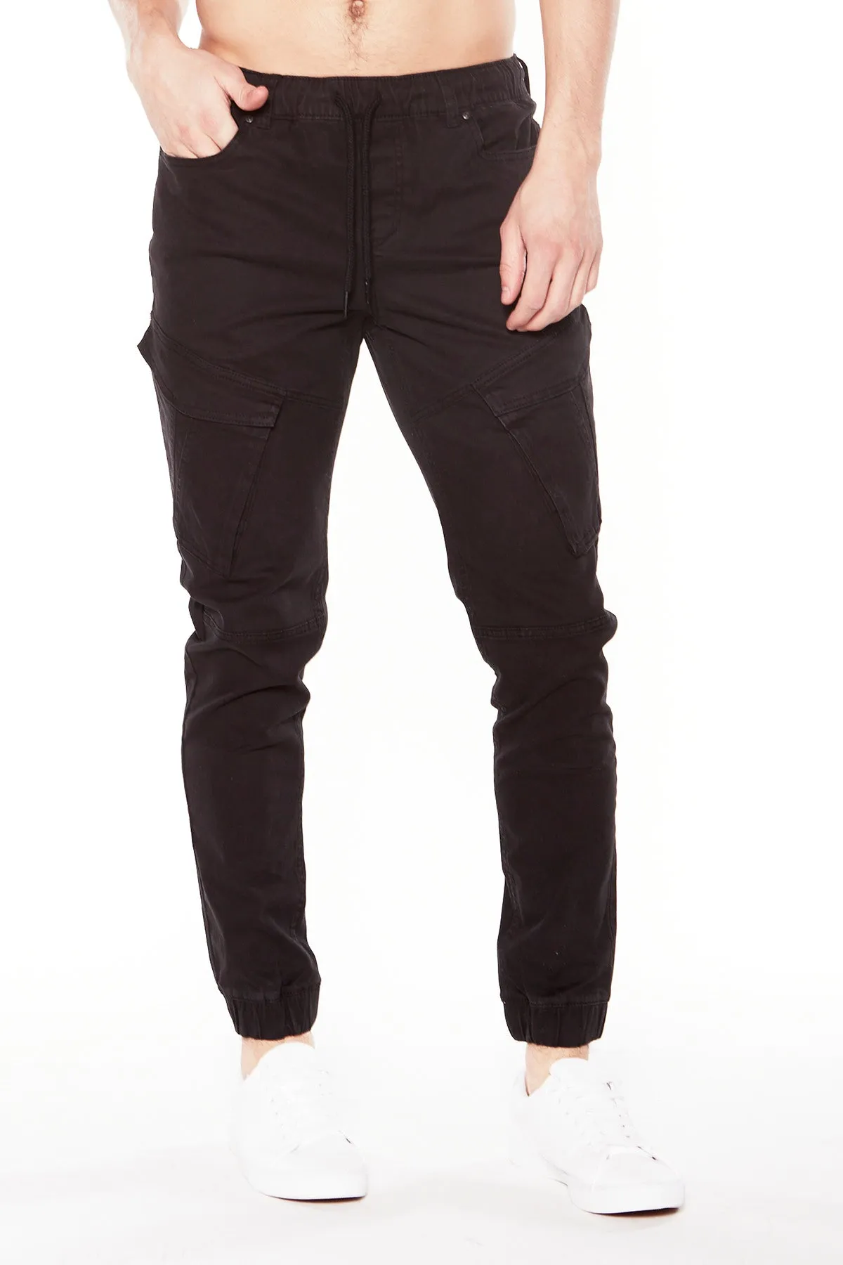 COHEN - 5 Pocket Cargo Jogger - Black