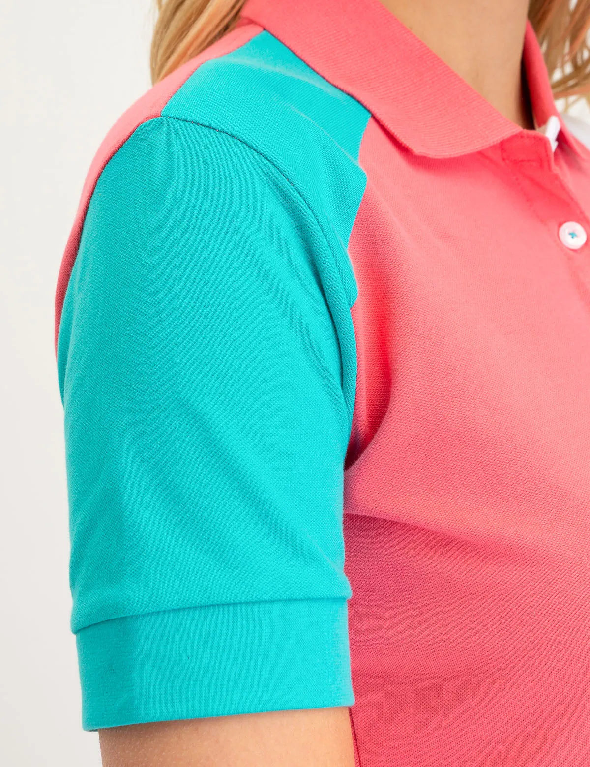 COLORBLOCK USPA CIRCLE LOGO POLO SHIRT