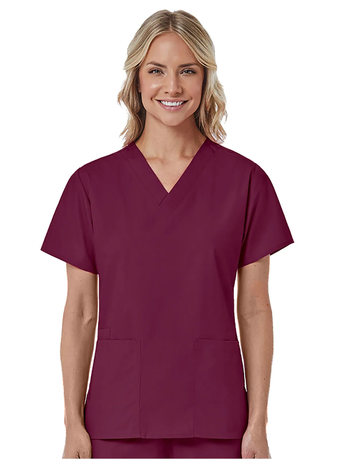 Core - Women's Classic V-Neck Solid Top