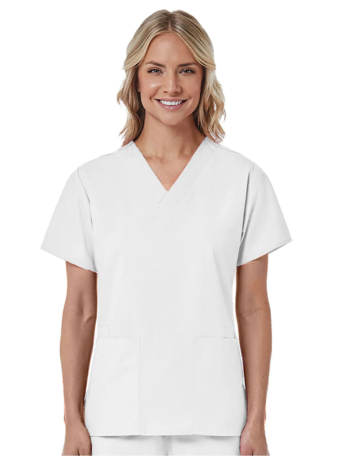 Core - Women's Classic V-Neck Solid Top