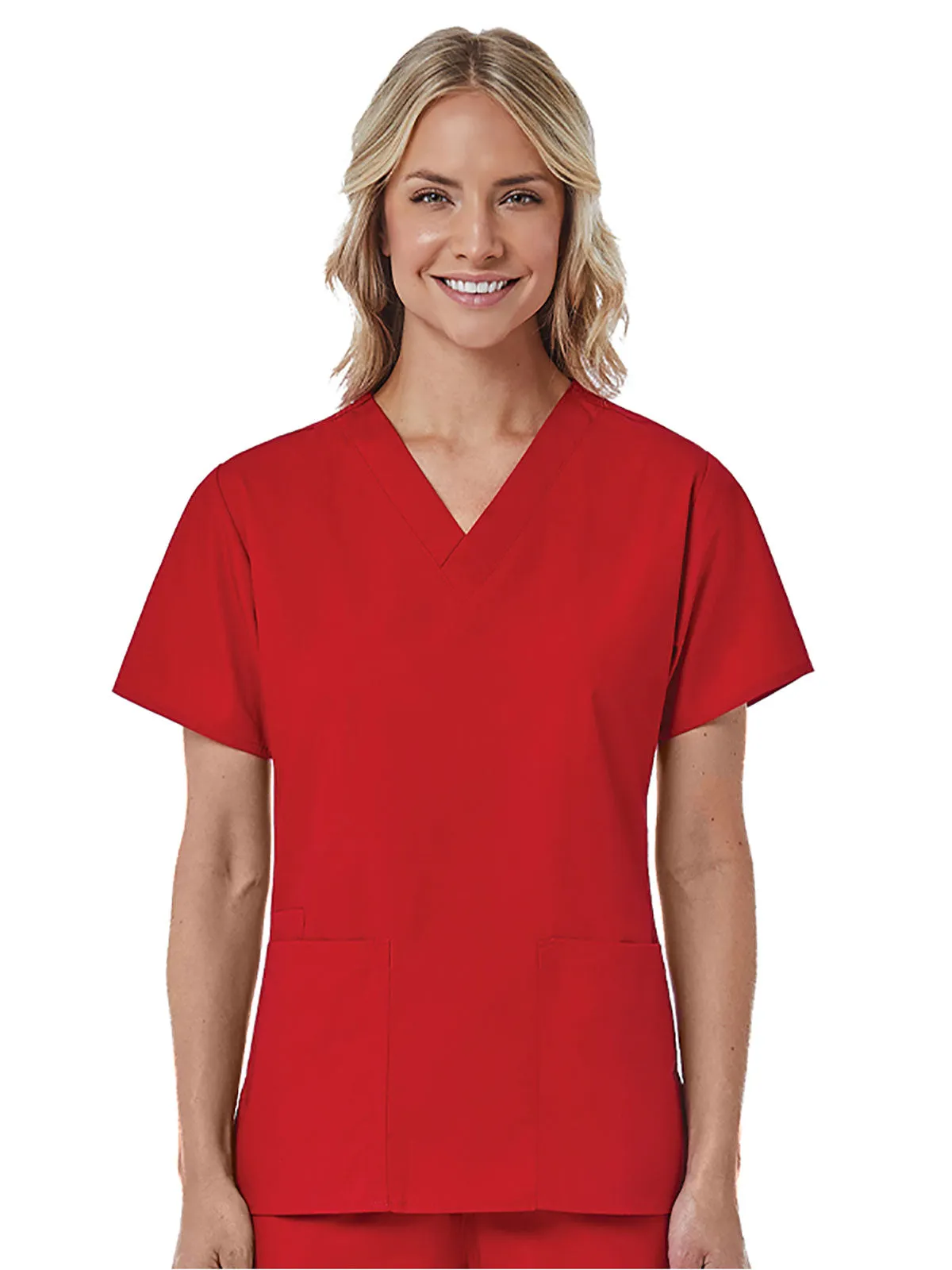 Core - Women's Classic V-Neck Solid Top