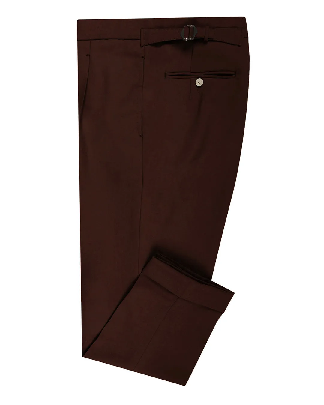 Dark Brown Stretchable chino