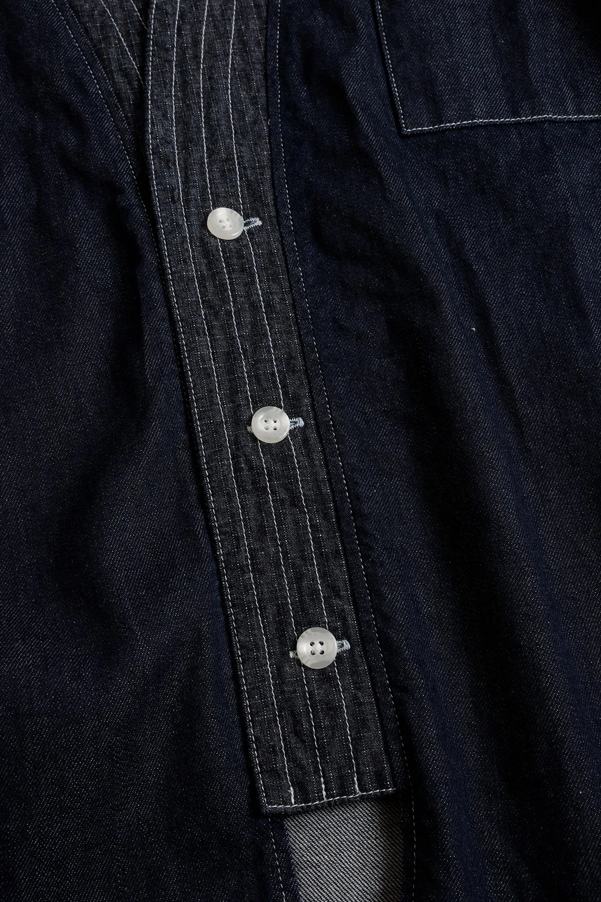 DENIM HAORI SHIRT RINSE