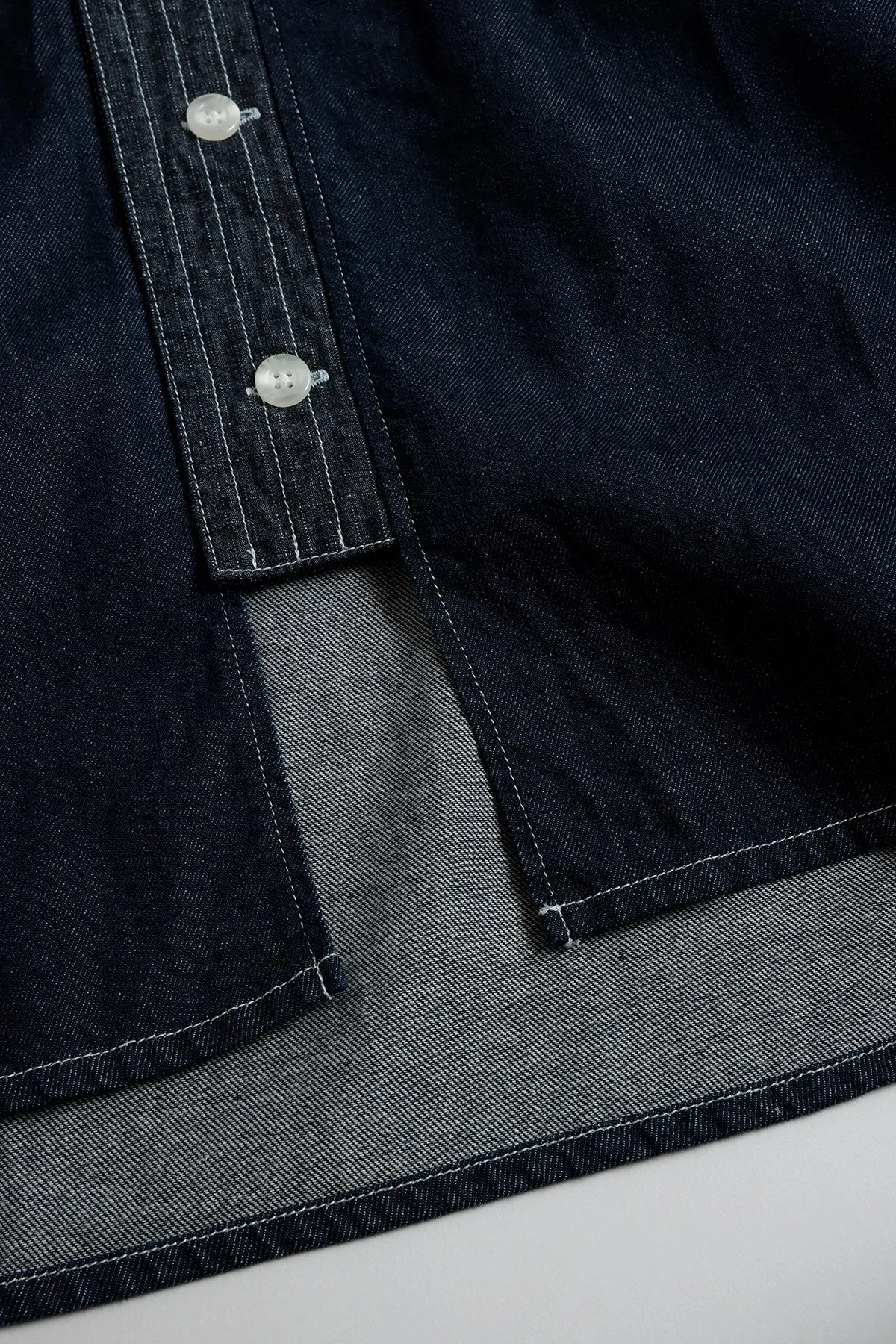 DENIM HAORI SHIRT RINSE