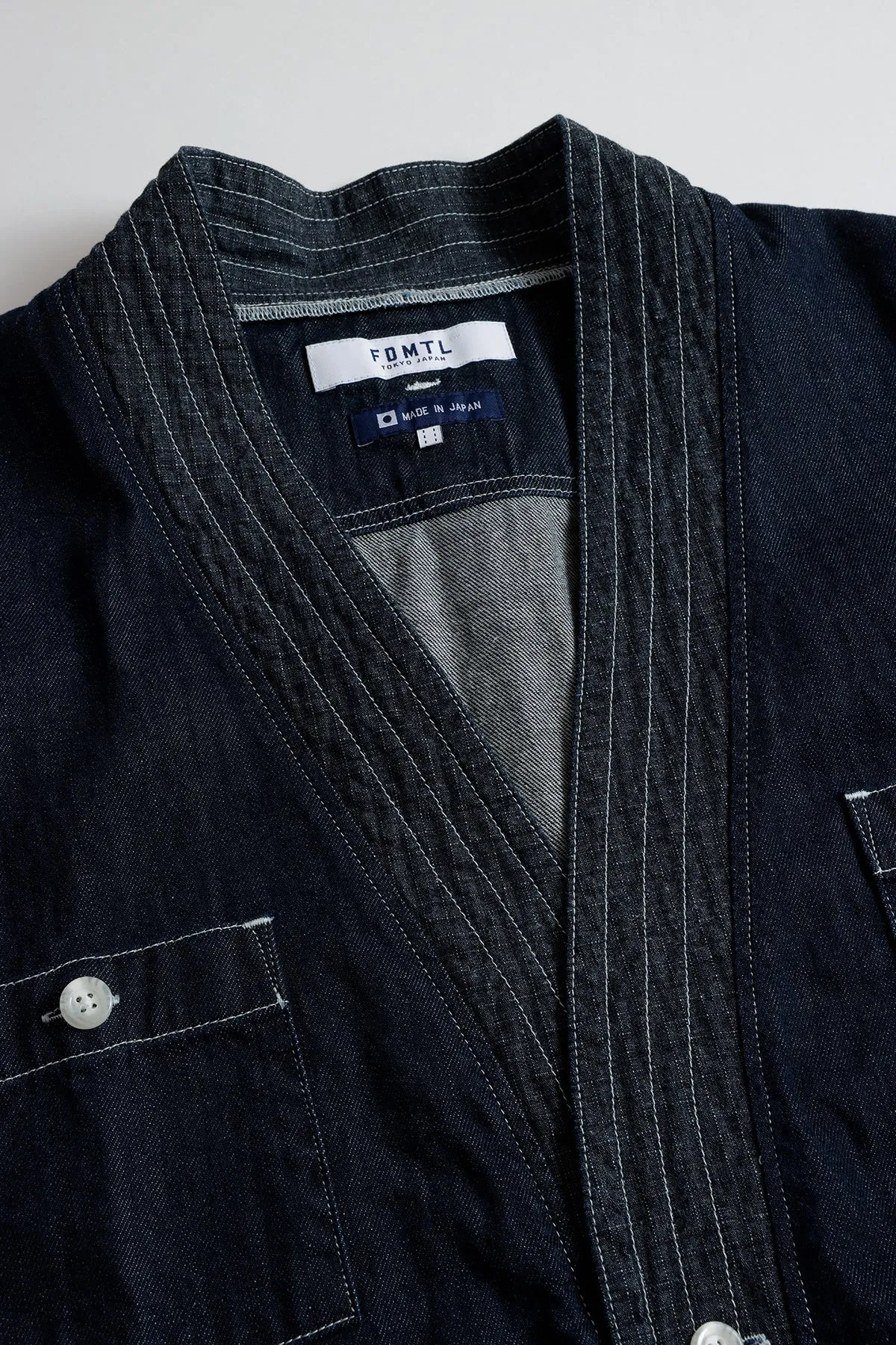 DENIM HAORI SHIRT RINSE