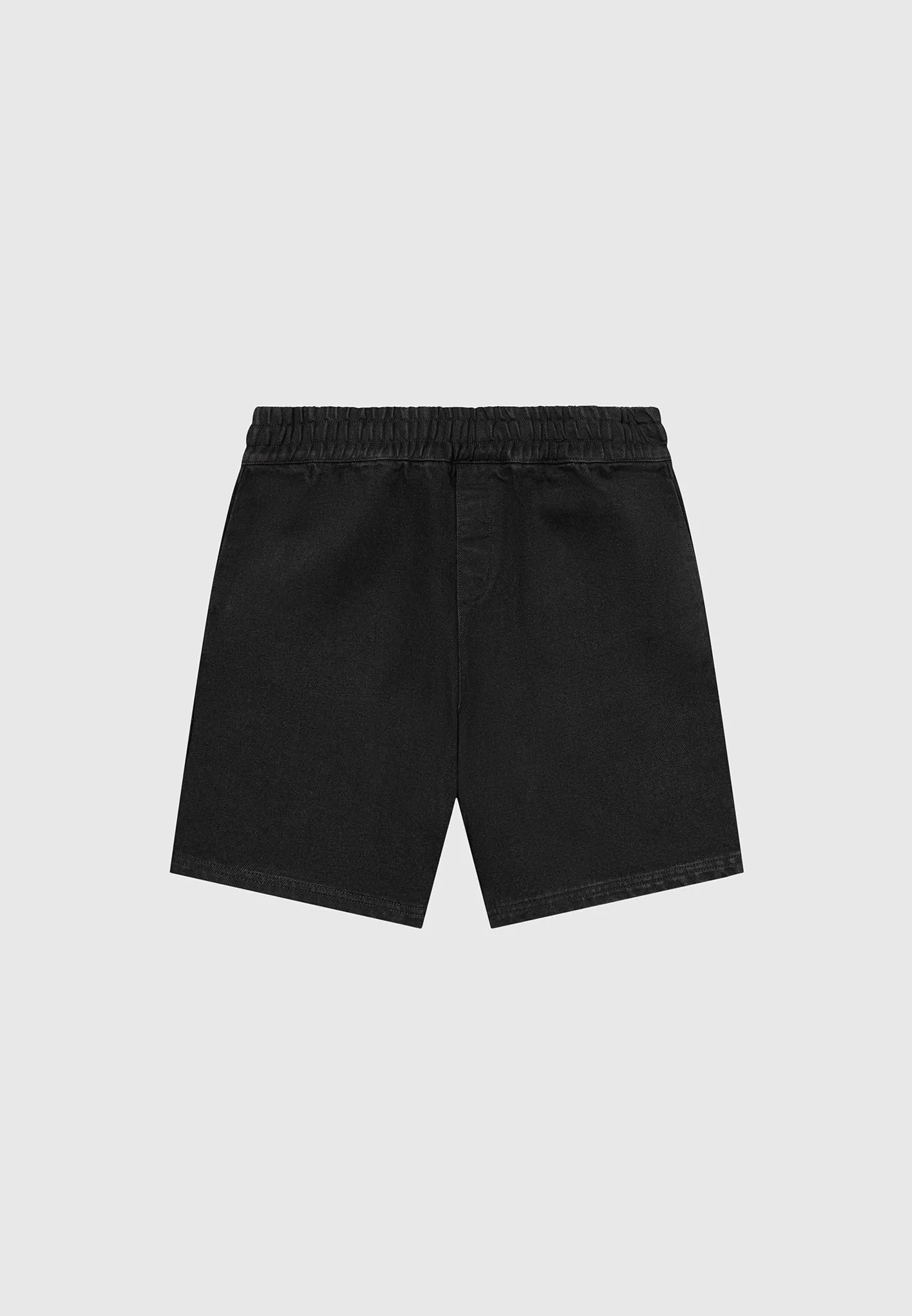 Denim Shorts - Black