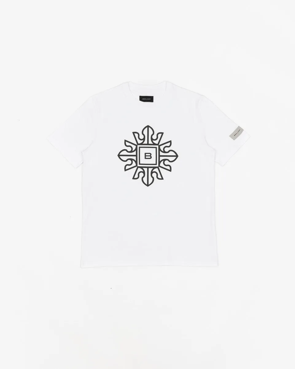 Emblem T-shirt - White