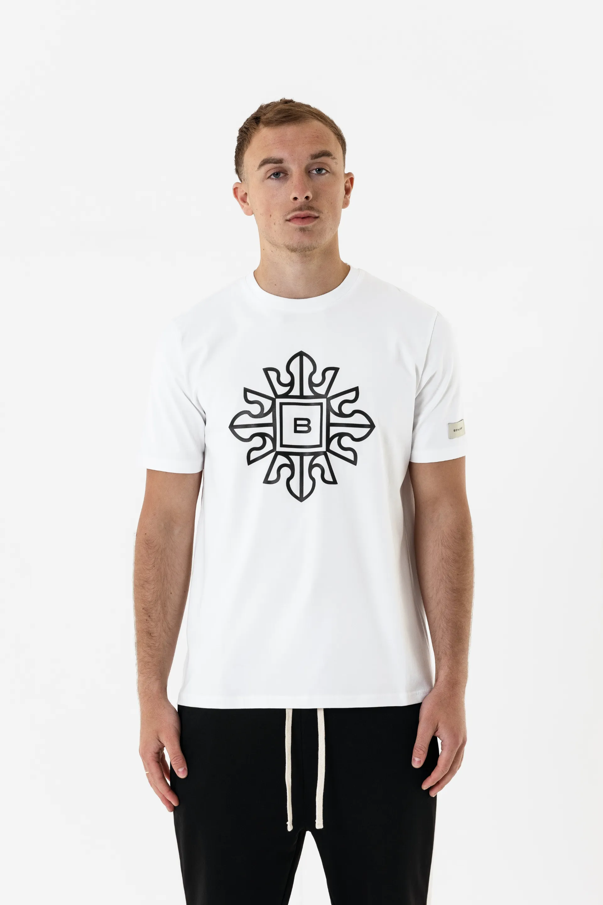 Emblem T-shirt - White