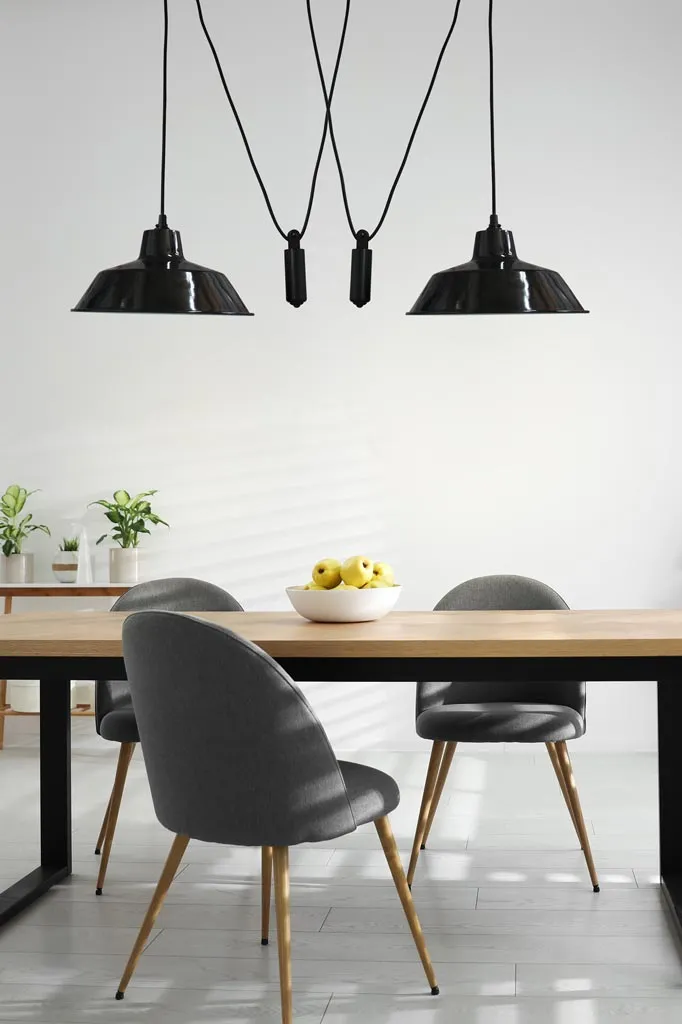 Factory Pulley Pendant Light