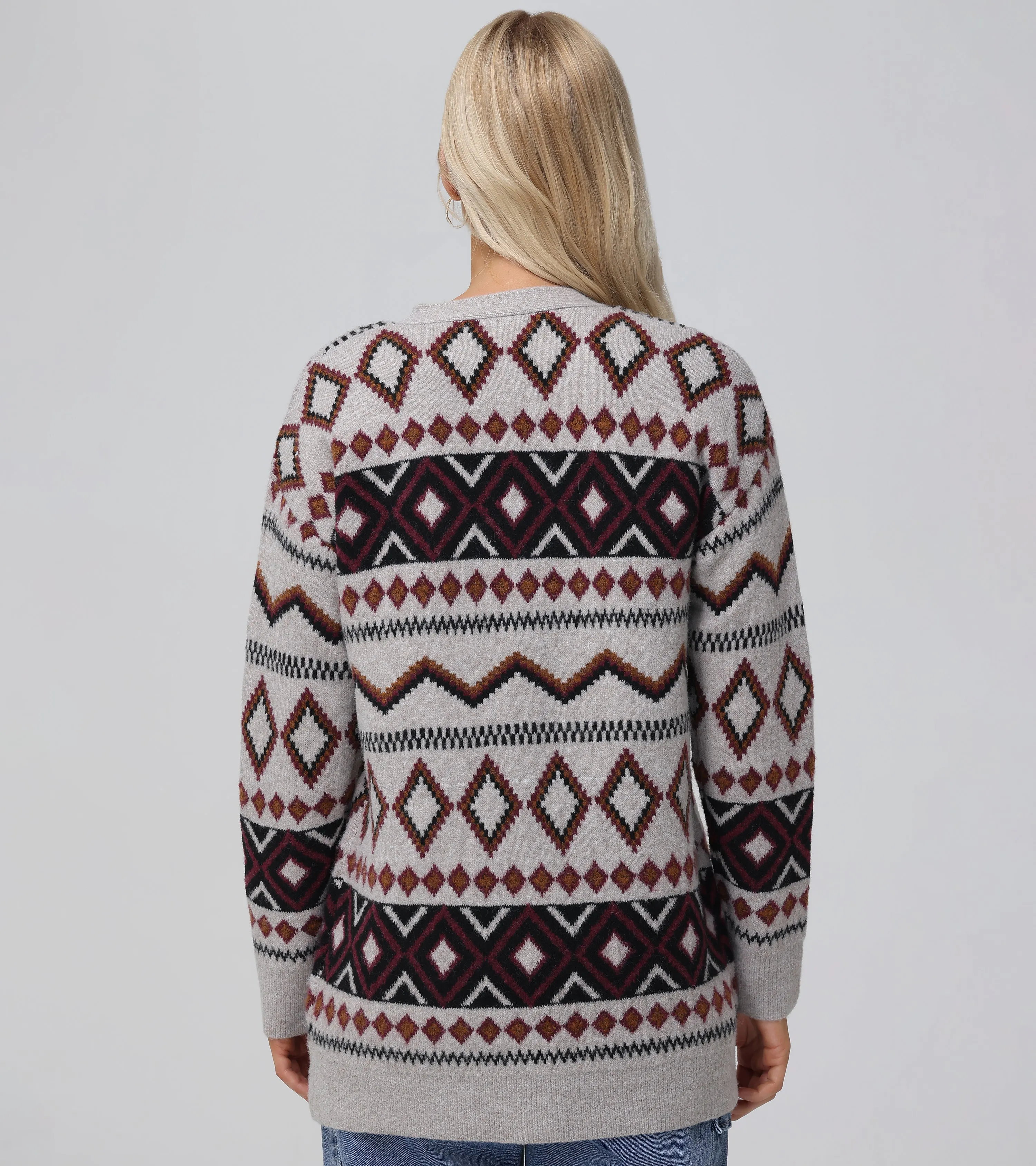 Fairisle Boyfriend Cardigan