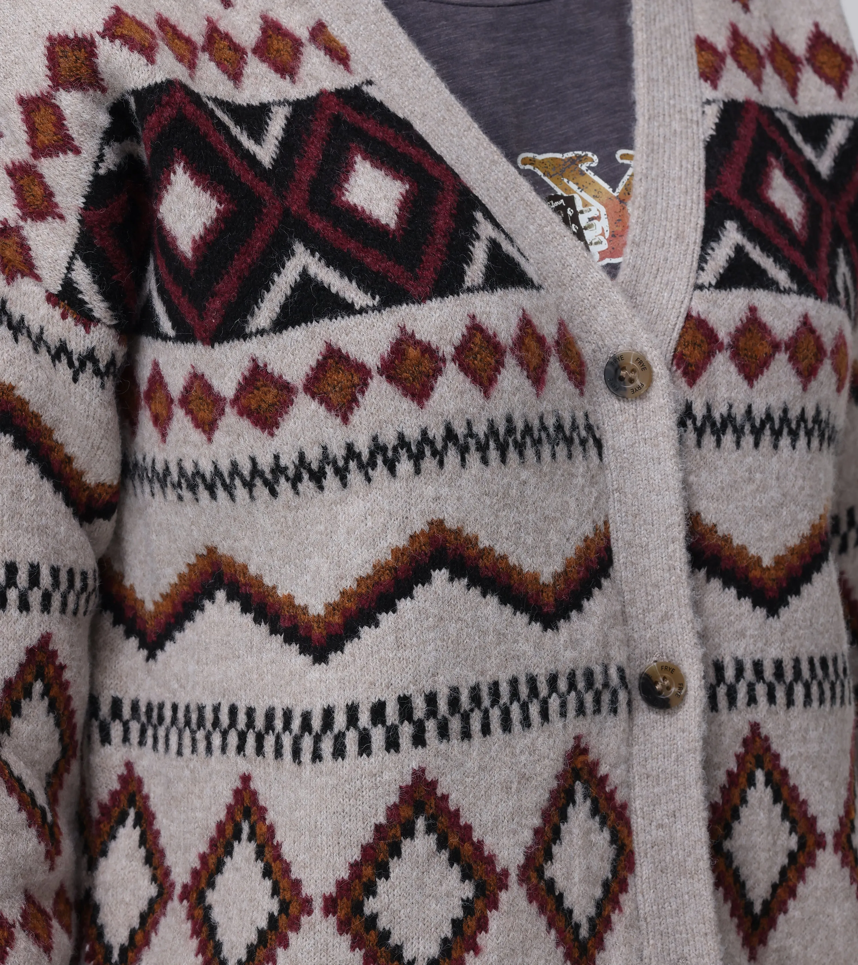 Fairisle Boyfriend Cardigan