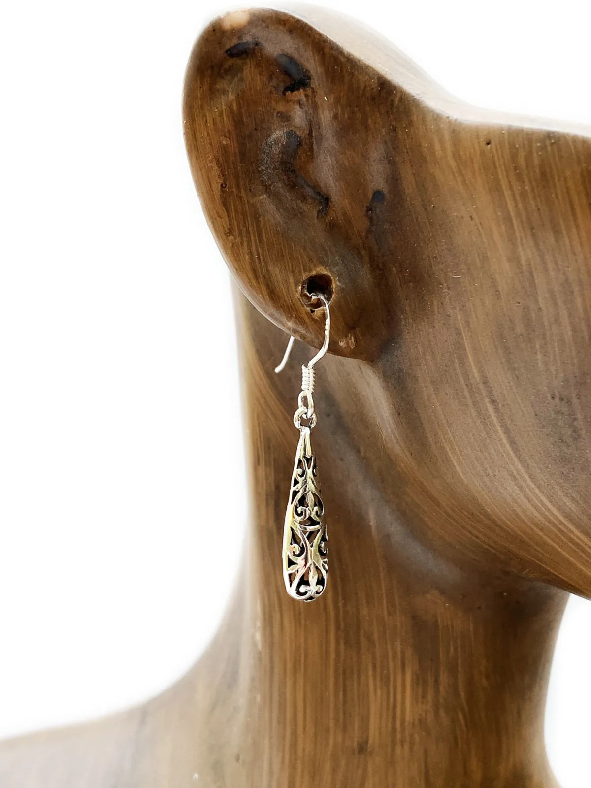 Filigree Teardrop Dangles