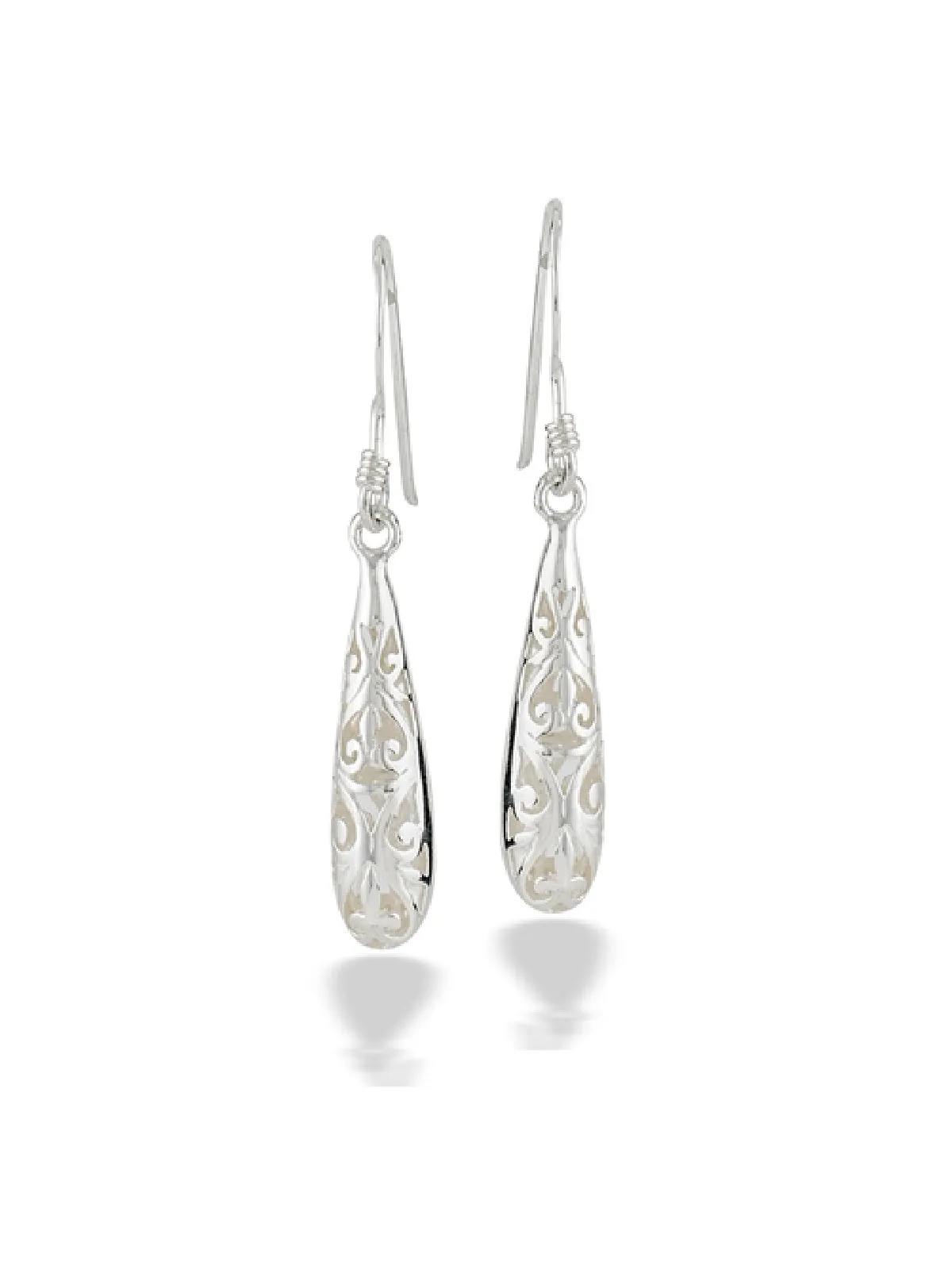 Filigree Teardrop Dangles