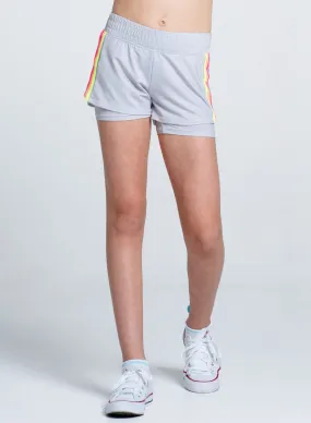 Heather Prisma Stripe Short