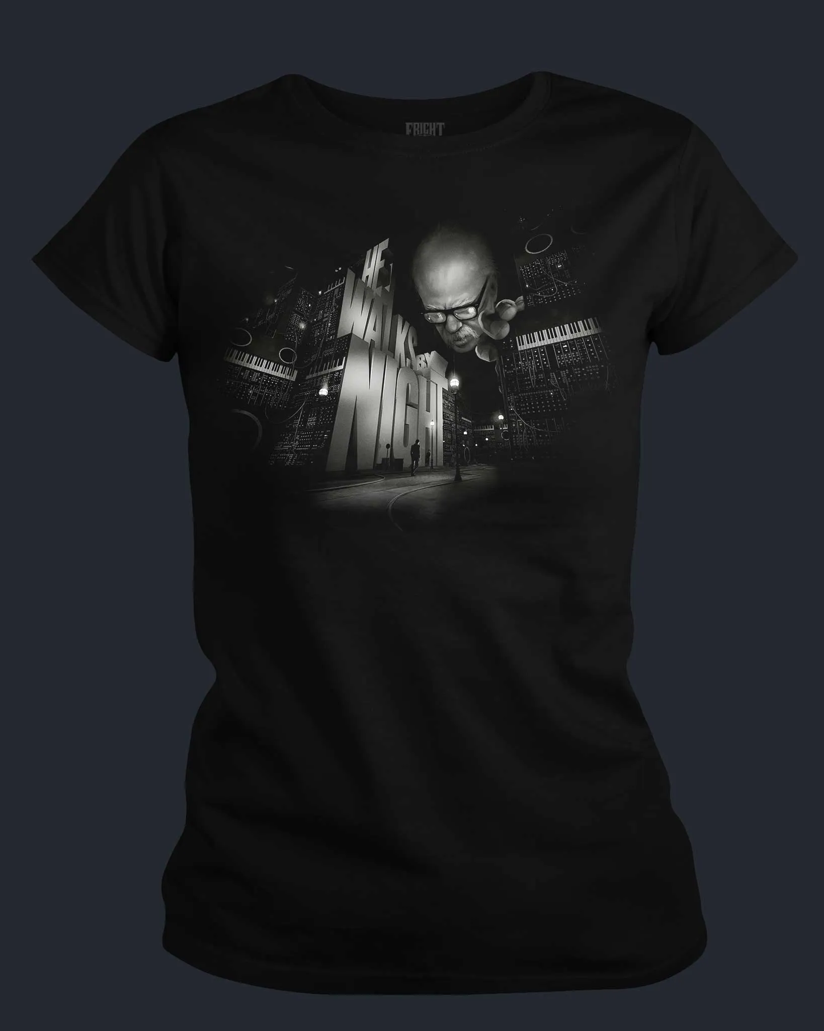 John Carpenter's He Walks By Night Flexi Disc and T-Shirt Set - Womens