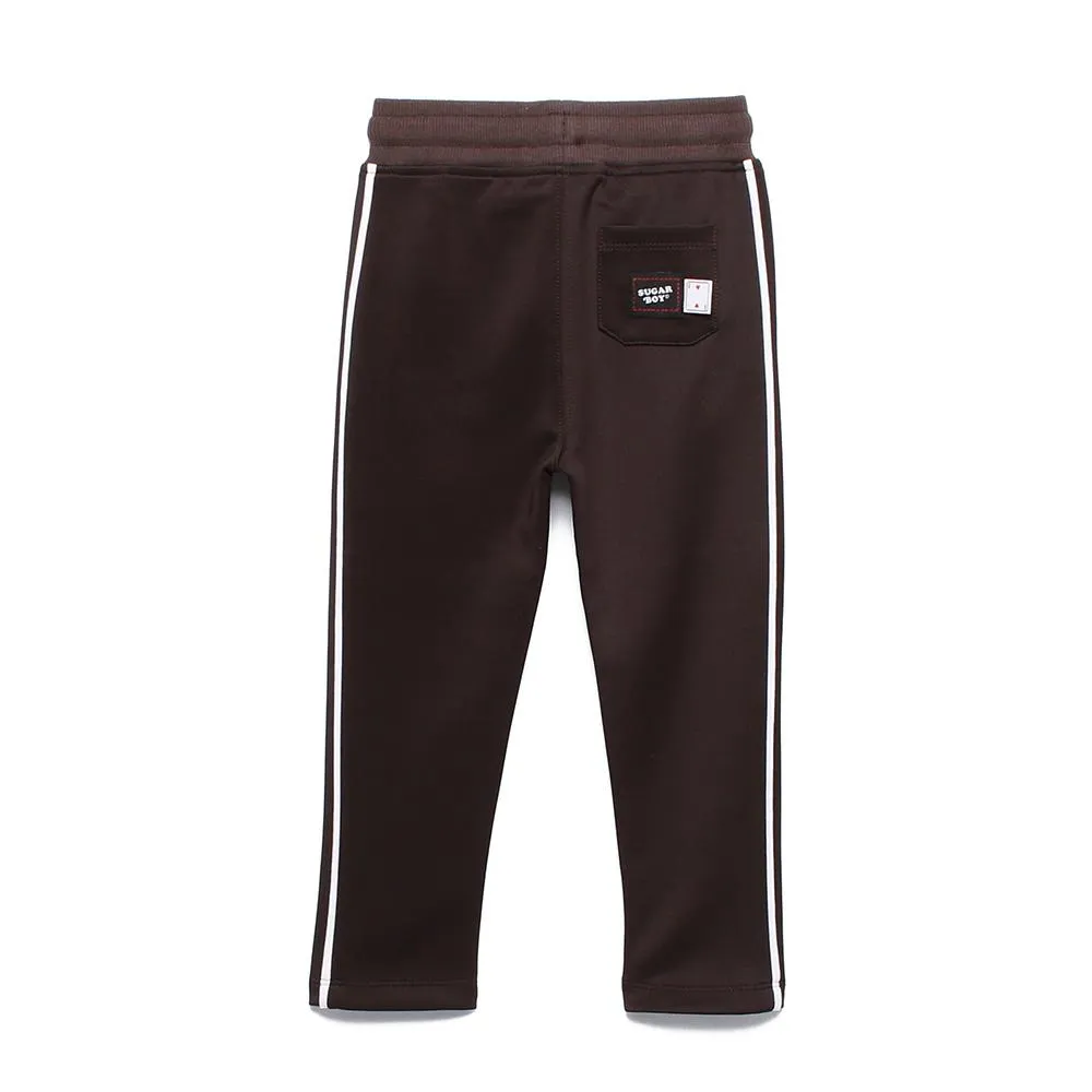 【KIDS】SUGAR BOY TRACK PANTS (BLACK)