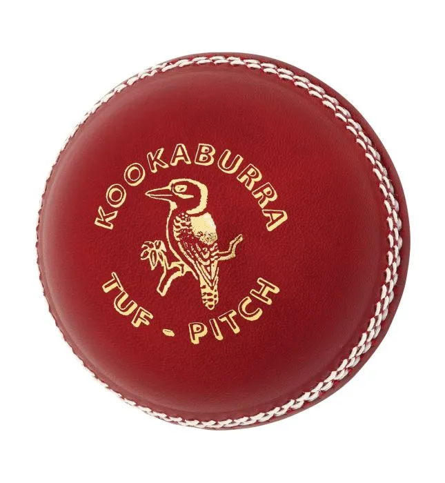 Kookaburra Tuf Pitch Cricket Ball Red